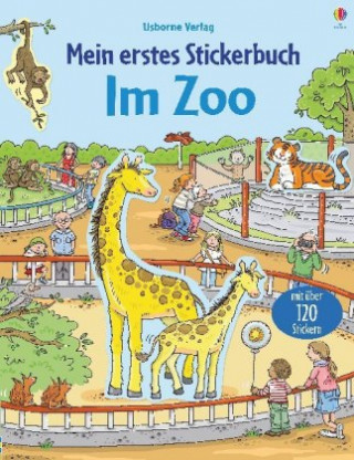 Книга Mein erstes Stickerbuch: Im Zoo Sam Taplin