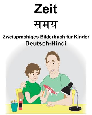 Book Deutsch-Hindi Zeit Zweisprachiges Bilderbuch für Kinder Suzanne Carlson