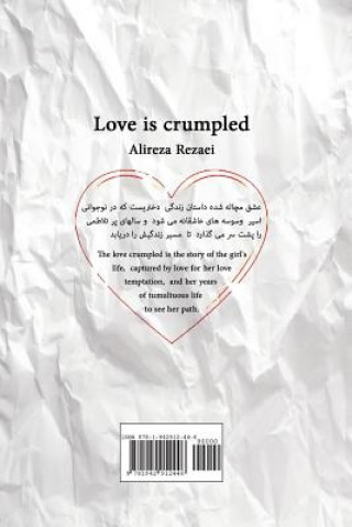 Kniha Love is crumpled Alireza Rezaei