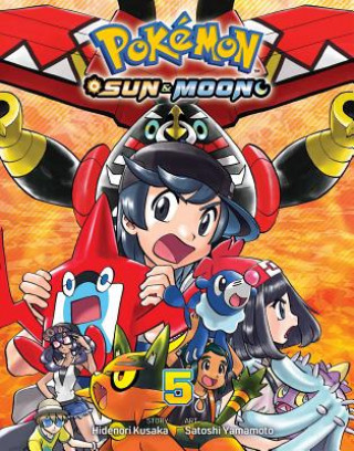 Könyv Pokemon: Sun & Moon, Vol. 5 Hidenori Kusaka