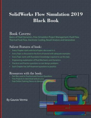 Książka SolidWorks Flow Simulation 2019 Black Book Gaurav Verma