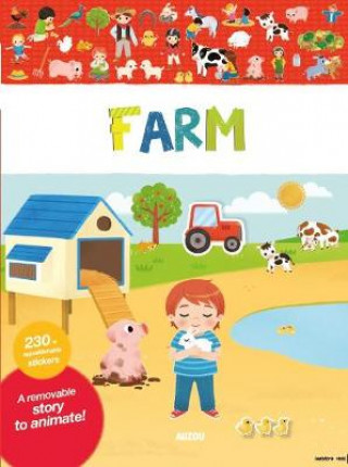 Kniha My Very First Stickers: On the Farm YI-HSUAN WU