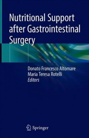 Книга Nutritional Support after Gastrointestinal Surgery Donato Francesco Altomare