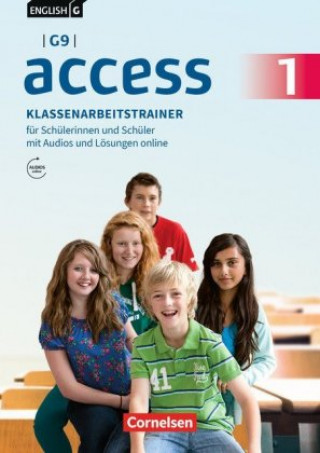 Könyv English G Access - G9 - Band 1: 5. Schuljahr - Klassenarbeitstrainer mit Audios und Lösungen online 