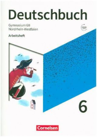 Könyv Deutschbuch Gymnasium 6. Schuljahr - Nordrhein-Westfalen - Neue Ausgabe - Arbeitsheft mit Lösungen 