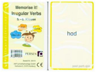 Hra/Hračka Memorise it! Irregular Verbs Josephine Finkenstein