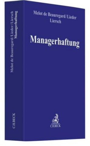 Kniha Managerhaftung Paul Melot De Beauregard