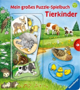 Könyv Mein großes Puzzle-Spielbuch: Tierkinder Frauke Nahrgang