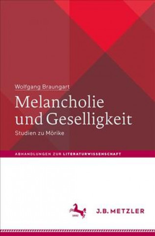 Книга Melancholie und Geselligkeit Wolfgang Braungart