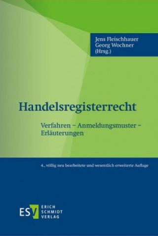 Kniha Handelsregisterrecht Jens Fleischhauer