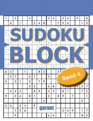Kniha Sudoku Block Band 4 garant Verlag GmbH