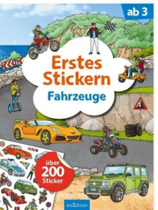 Carte Erstes Stickern Fahrzeuge Sebastian Coenen