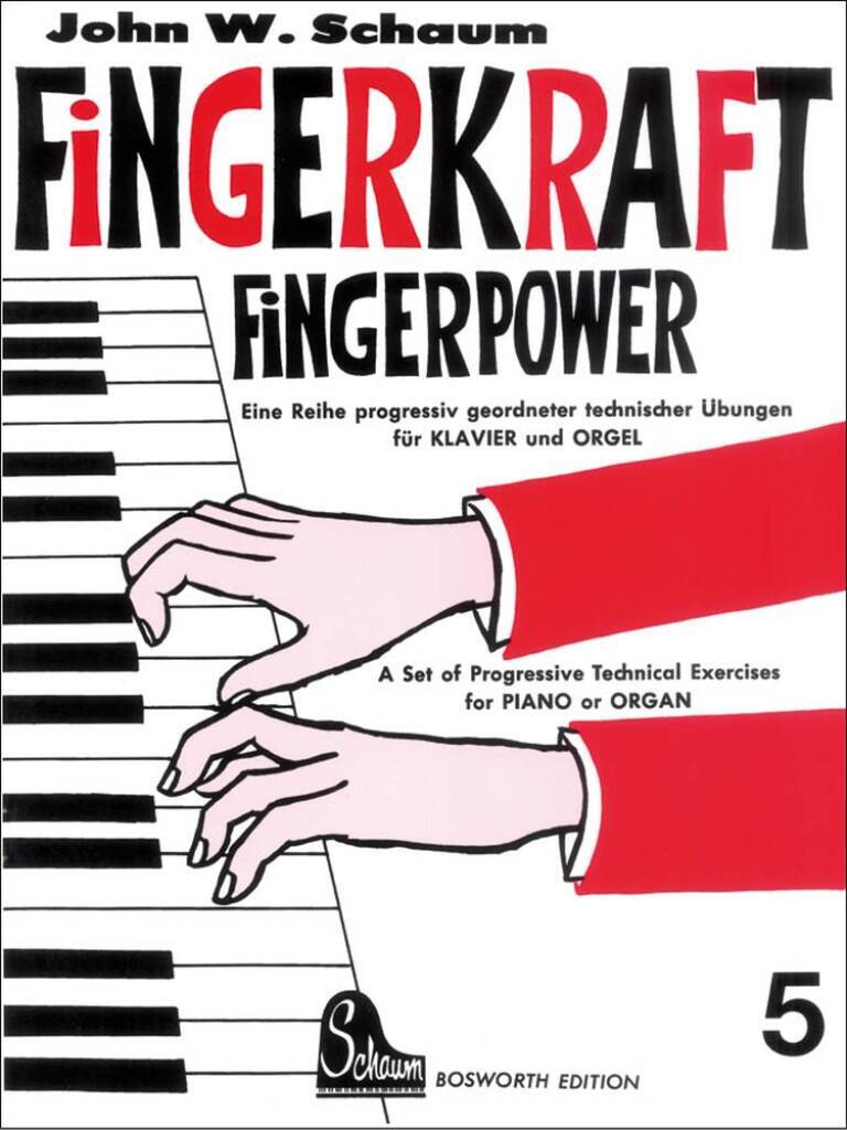 Libro Fingerkraft 5 John W Schaum