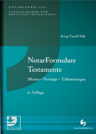 Carte NotarFormulare Testamente Walter Krug