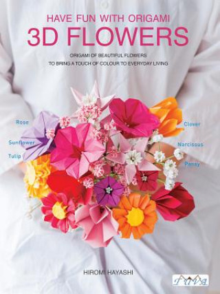Book Have Fun with Origami 3D Flowers Hiromi Hayashi