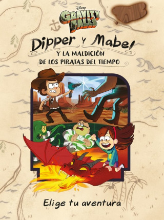 Carte DIPPER Y MABEL Y LA MALDICIÓN DE LOS PIRATAS DEL TIEMPO 