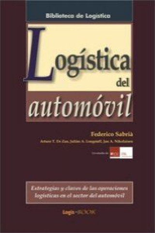 Kniha Logística del automóvil FEDERICO SABRIA