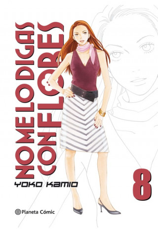 Kniha NO ME LO DIGAS CON FLORES 8 YOKO KAMIO