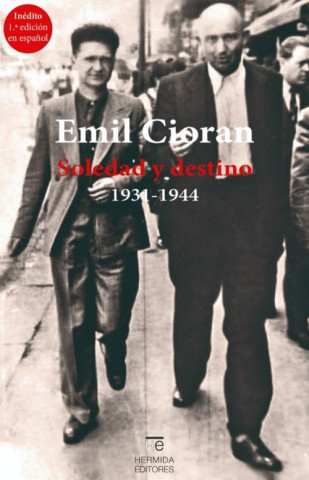 Kniha SOLEDAD Y DESTINO EMIL CIORAN