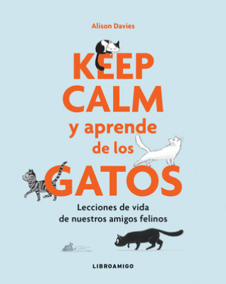 Könyv Keep Calm Y Aprende de Los Gatos: Lecciones de Vida de Nuestros Amigos Felinos Alison Davies