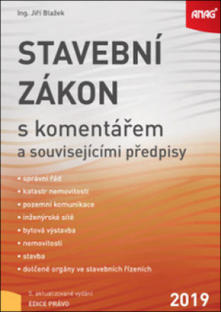 Книга Stavební zákon s komentářem Jiří Blažek