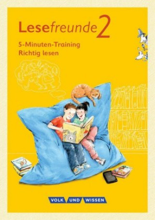 Kniha Lesefreunde 2. Schuljahr. 5-Minuten-Training "Richtig lesen". Arbeitsheft. Östliche Bundesländer und Berlin Irene Hoppe