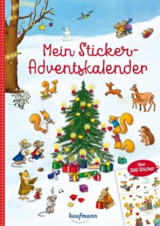 Kalendář/Diář Mein Sticker-Adventskalender Klara Kamlah