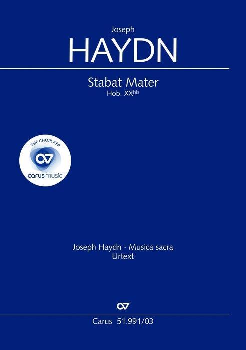 Kniha Stabat Mater (Klavierauszug) Joseph Haydn