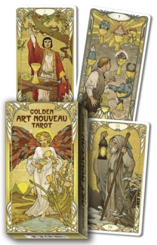 Materiale tipărite Golden Art Nouveau Tarot Giulia F. Massaglia