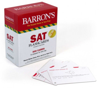 Játék SAT Flashcards: 500 Cards to Prepare for Test Day Sharon Weiner Green