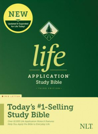 Книга NLT Life Application Study Bible, Third Edition (Red Letter, Hardcover) Tyndale