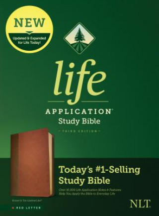 Carte NLT Life Application Study Bible, Third Edition (Red Letter, Leatherlike, Brown/Tan) Tyndale