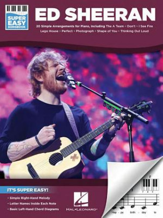 Book Ed Sheeran - Super Easy Songbook Ed Sheeran