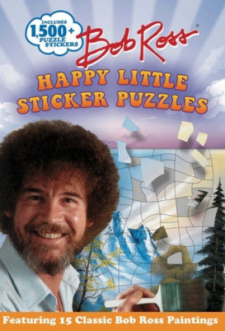 Carte Bob Ross Happy Little Sticker Puzzles Gina Gold