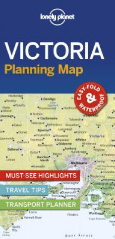 Tiskani izdelki Lonely Planet Victoria Planning Map Lonely Planet