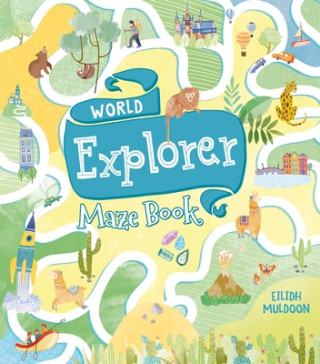 Libro World Explorer Maze Book Eilidh Muldoon