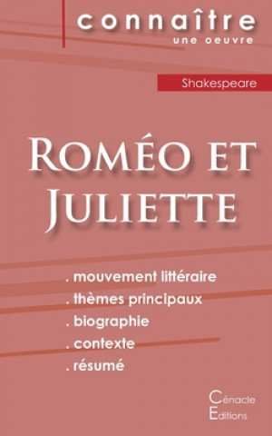 Carte Fiche de lecture Romeo et Juliette de Shakespeare (Analyse litteraire de reference et resume complet) Shakespeare