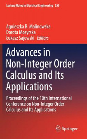 Buch Advances in Non-Integer Order Calculus and Its Applications Agnieszka B. Malinowska