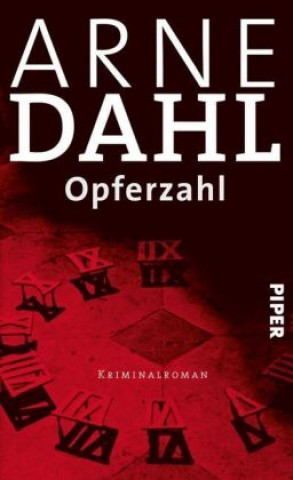 Könyv Opferzahl Arne Dahl