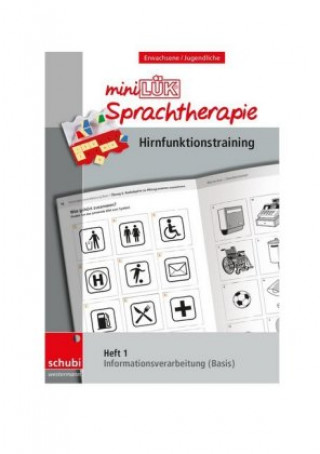 Książka miniLÜK-Sprachtherapie Heft 1 - Hirnfunktionstraining Steiner