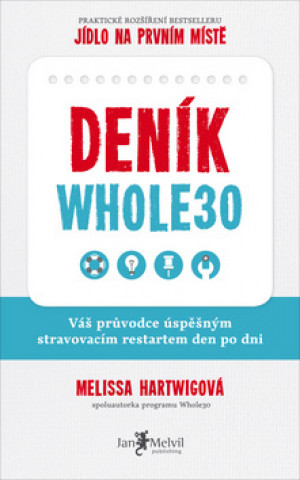 Kniha Deník Whole30 Melissa Hartwigová