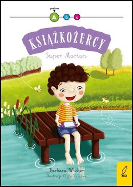 Könyv Książkożercy Super Marian nad jeziorem Wicher Barbara