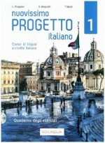 Kniha Nuovissimo Progetto Italiano 1  Arbeitsbuch mit Audio-CD Telis Marin