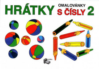 Articles de papeterie Omalovánky - Hrátky s čísly 2 (číslice 6 - 10) Edita Plicková