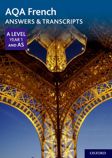 Kniha AQA French A Level Year 1 and AS Answers & Transcripts 