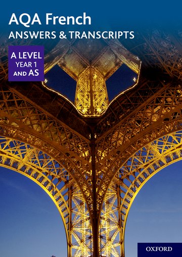 Buch AQA French A Level Year 1 and AS Answers & Transcripts 