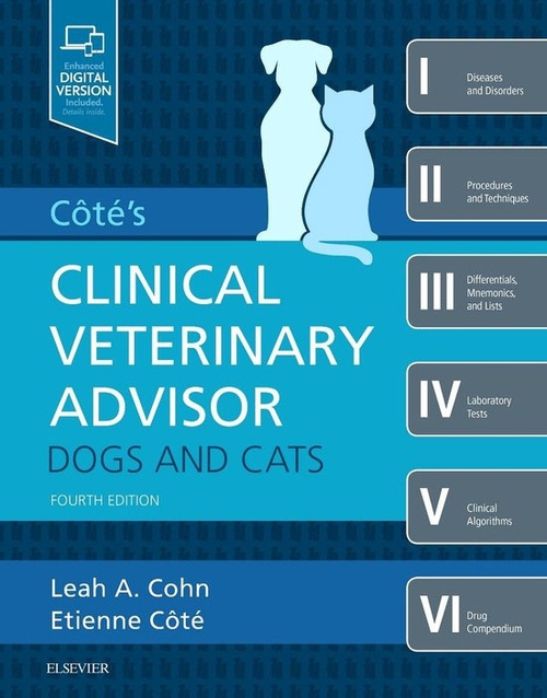 Book Cote's Clinical Veterinary Advisor: Dogs and Cats 