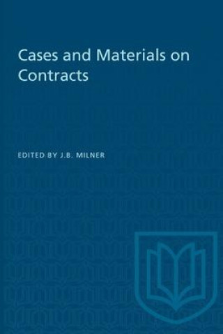 Carte CASES AND MATERIALS ON CONTRACTS 
