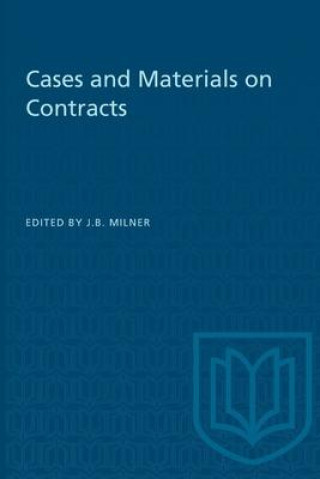 Kniha CASES AND MATERIALS ON CONTRACTS 