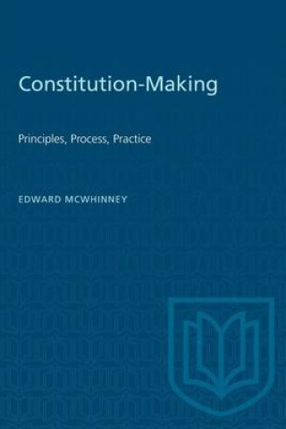 Knjiga CONSTITUTION-MAKING PRINCIPLES PROCEP Edward McWhinney